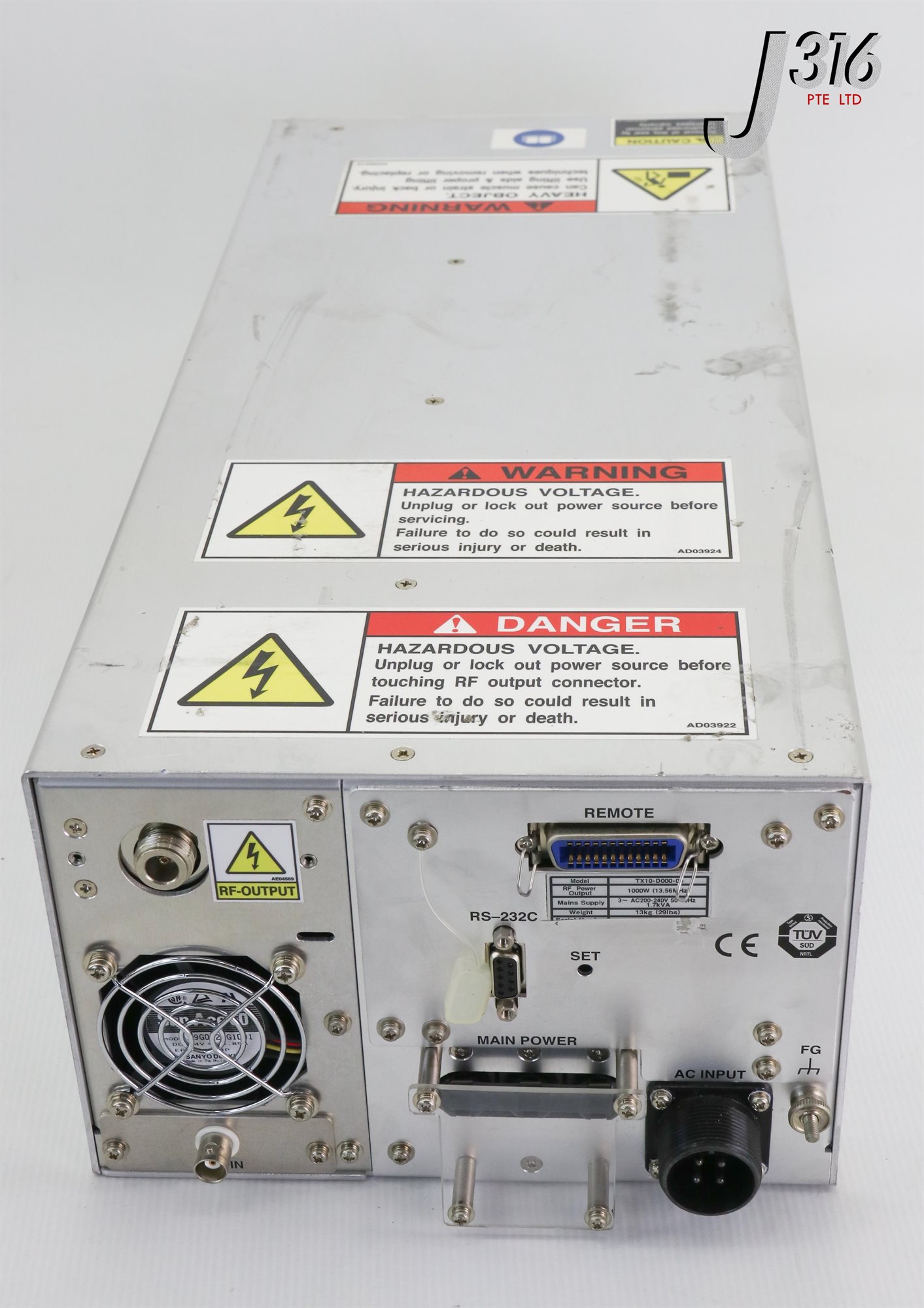 24948 ADTEC RF GENERATOR TX SERIES TX10-D000-00 – J316Gallery